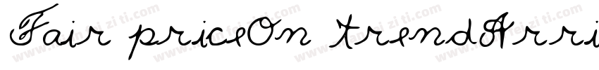 Fair priceOn trendArriving daily字体转换